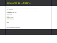 Tablet Screenshot of historiaunam.rubenama.com